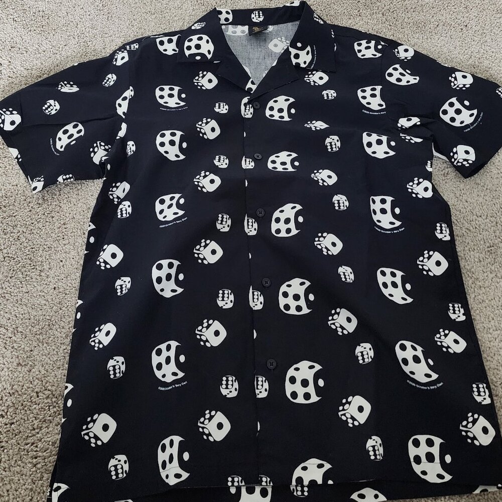 OVO Mens Button Up Dice Shirt